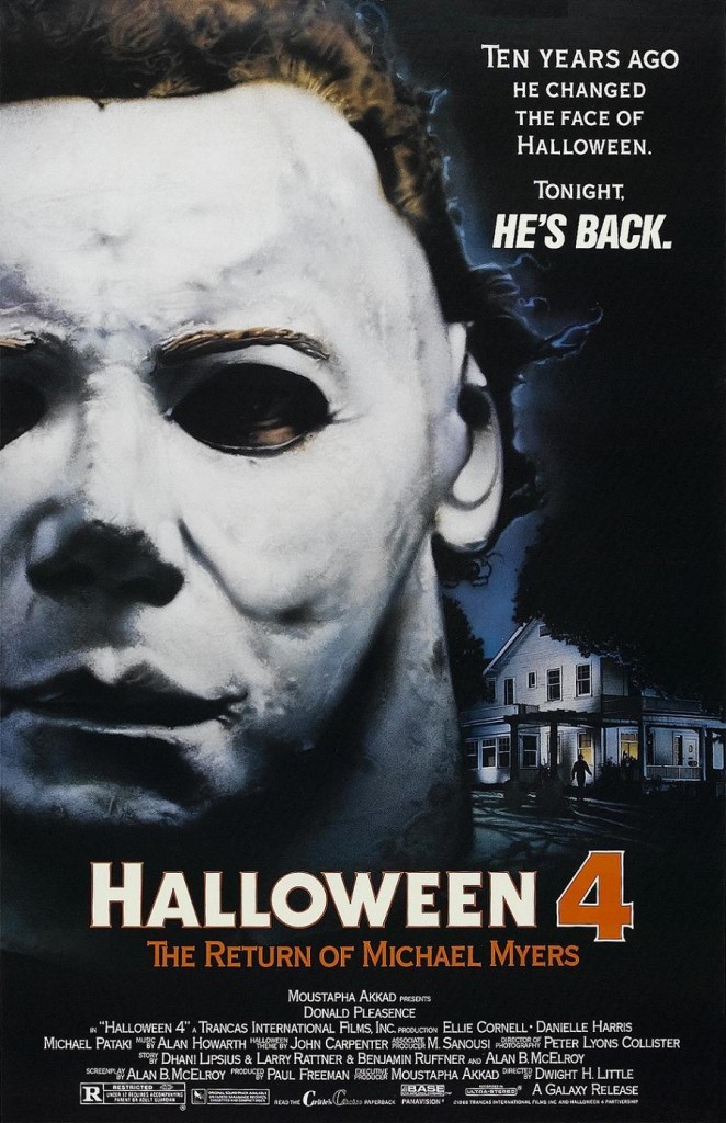 Хэллоуин 4: Возвращение Майкла Майерса / Halloween 4: The Return of Michael Myers (1988): постер